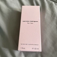 NARCISO RODRIGUEZ FOR HER HAIR MIST SPRAY 30 ML/1 FL.OZ. Nib