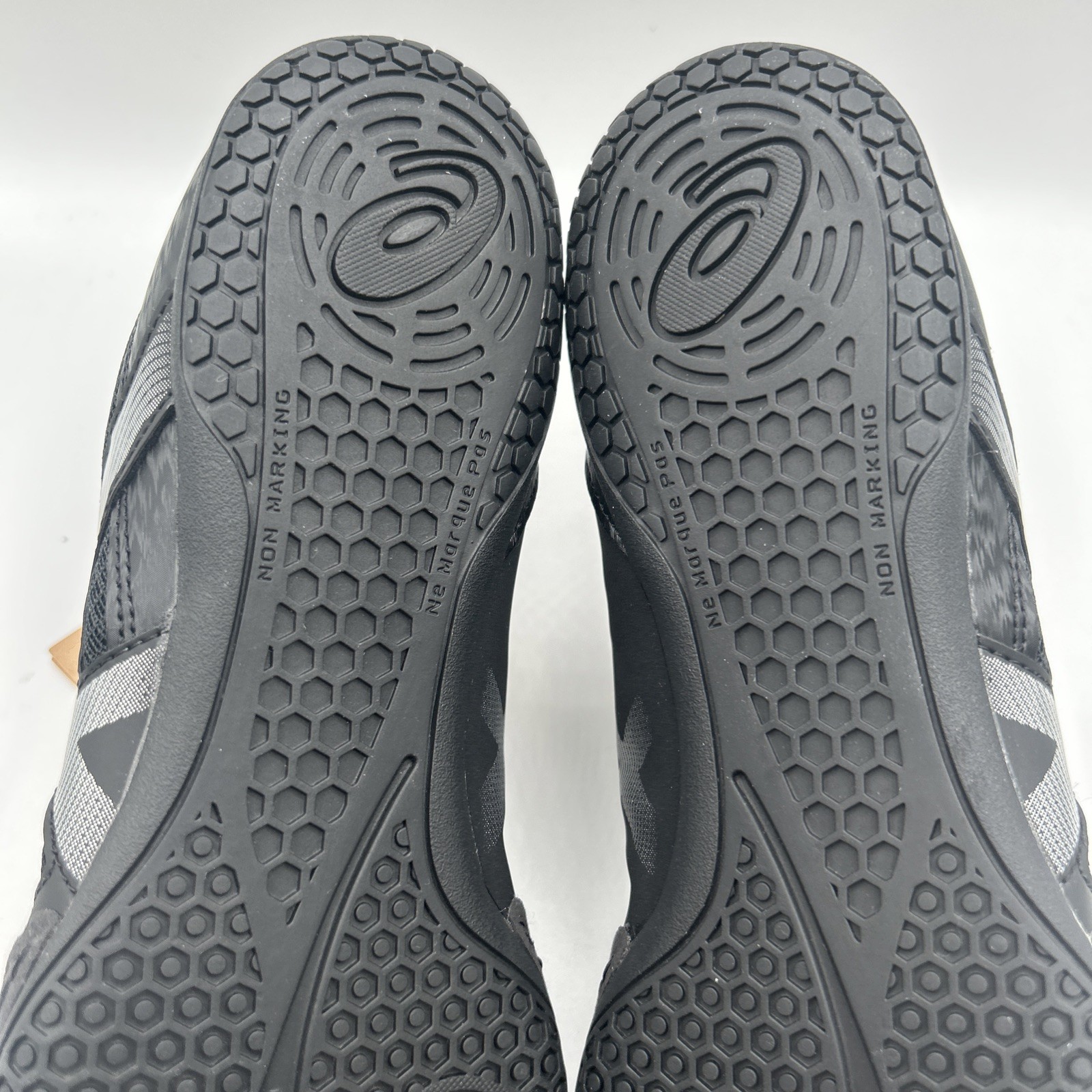 NEW ASICS Matcontrol 3 Black Pure Silver, Men's Size 10.5 M, Wrestling Shoes thumbnail 8