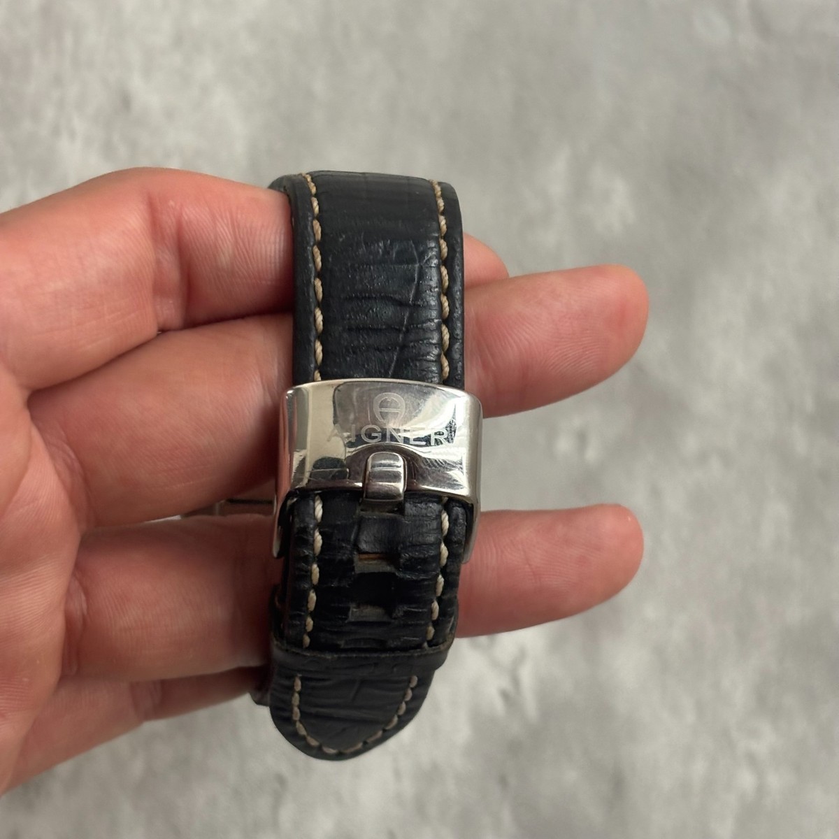 DIESEL Square Watch Silver White Y2K Vintage Japan | eBay