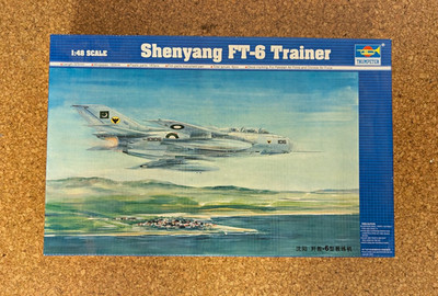 Trumpeter Shenyang FT-6 Trainer Flugzeugbausatz 1:48  OVP