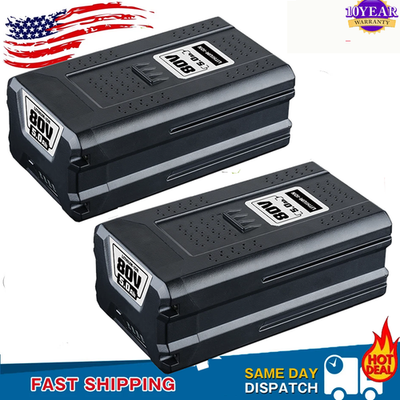 #ad 1 4PACK For Greenworks 80V Pro 5.0Ah Lithium Battery GBA80200 GBA80400 Battery $301.64