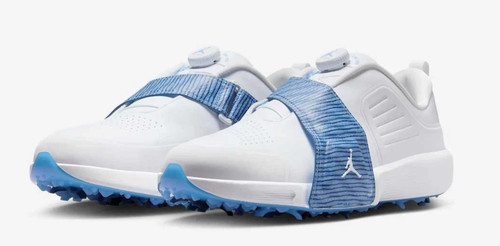 Air Jordan Rev Golf Shoes White University Blue FV6338-101 Men Size 10