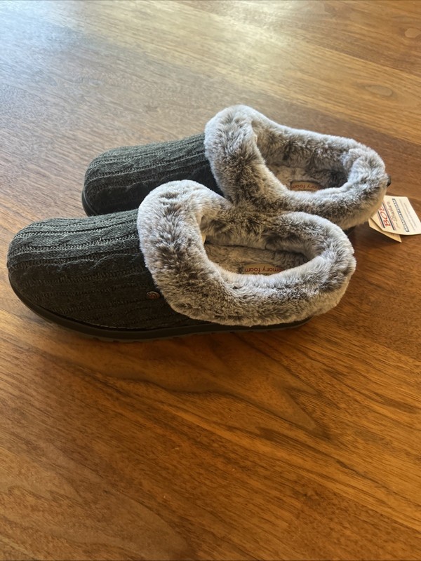 Bobs From Skechers Charcoal Memory Foam