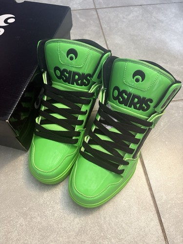 Osiris Clone Mens Green Skate Inspired Sneakers Shoes mens 10 Brand New ship fas