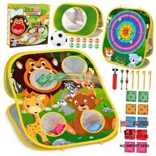 Bean Bag Toss Game Toy Outdoor Toss Game, Family Party Party Supplies Animal