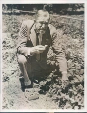 1934 Press Photo Youngstown NY William Kincaid Old Fort Niagara Assn - ner26219