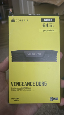 Corsair Vengeance 64GB (2x32GB) DDR5 6000MHz CMK64GX5M2B6000C30