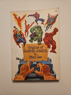 Origins of Marvel Comics First Printing (Simon & Schuster 1974)