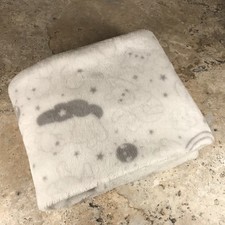 DISNEY BABY NEUTRAL GRAY WINNIE THE POOH CELESTRICAL PRINT BABY BLANKET