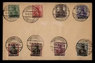 DR WHO 1920 GERMANY SAAR OVPT COMBO FDC? M82465