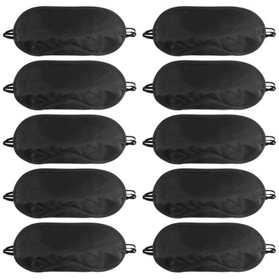  10 Pcs Blindfold Sleep Eye Masks for Party Games Adults Couples Travel, Party 