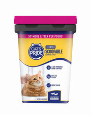 Scented Scoopable Lightweight Cat Litter 20Lb Pail