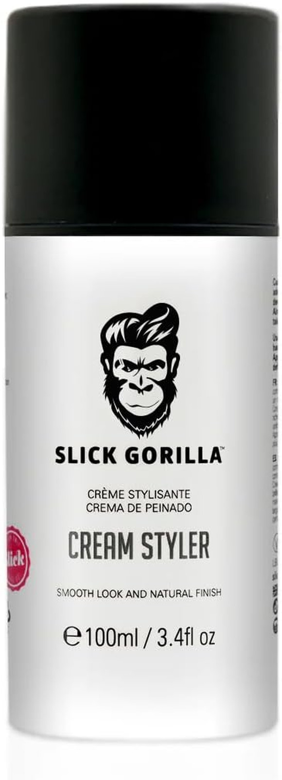 Slick Gorilla Hair Styling Cream 3.38 Fl Oz (100Ml) | Light Flexible Hold | Smoo
