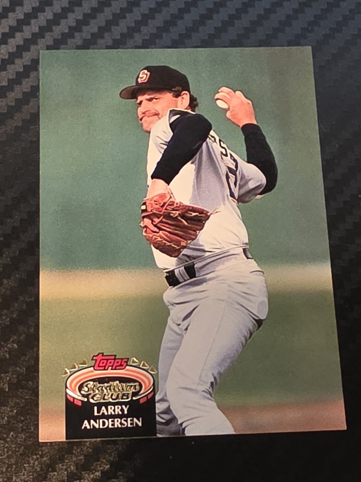 1992 Topps Stadium Club - Larry Andersen #91 San Diego Padres 