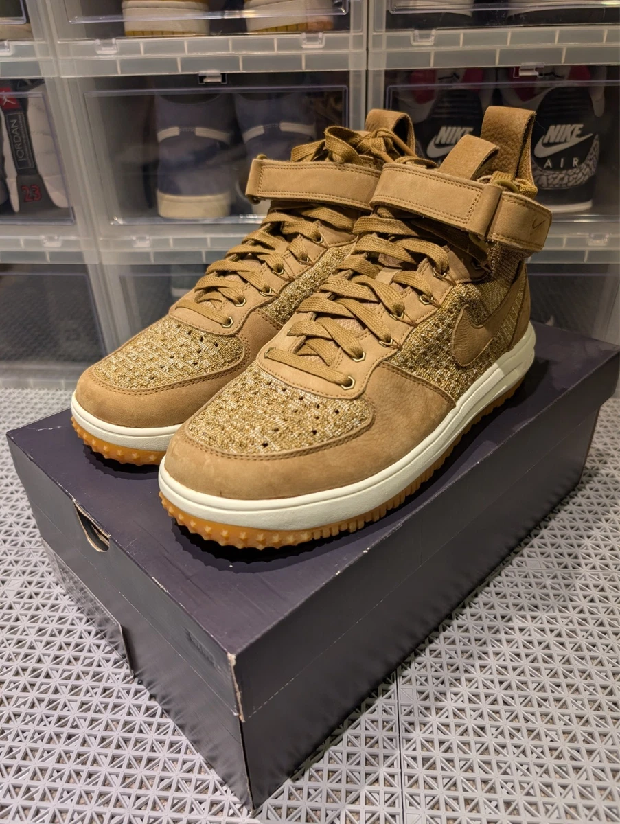 Nike Lunar Force 1 Flyknit Flax for Sale | Authenticity Guaranteed