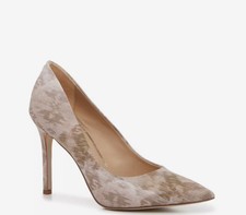 Sam Edelman Hazel Ivory Twill Pointed Toe Pumps Women's 5.5 Heels