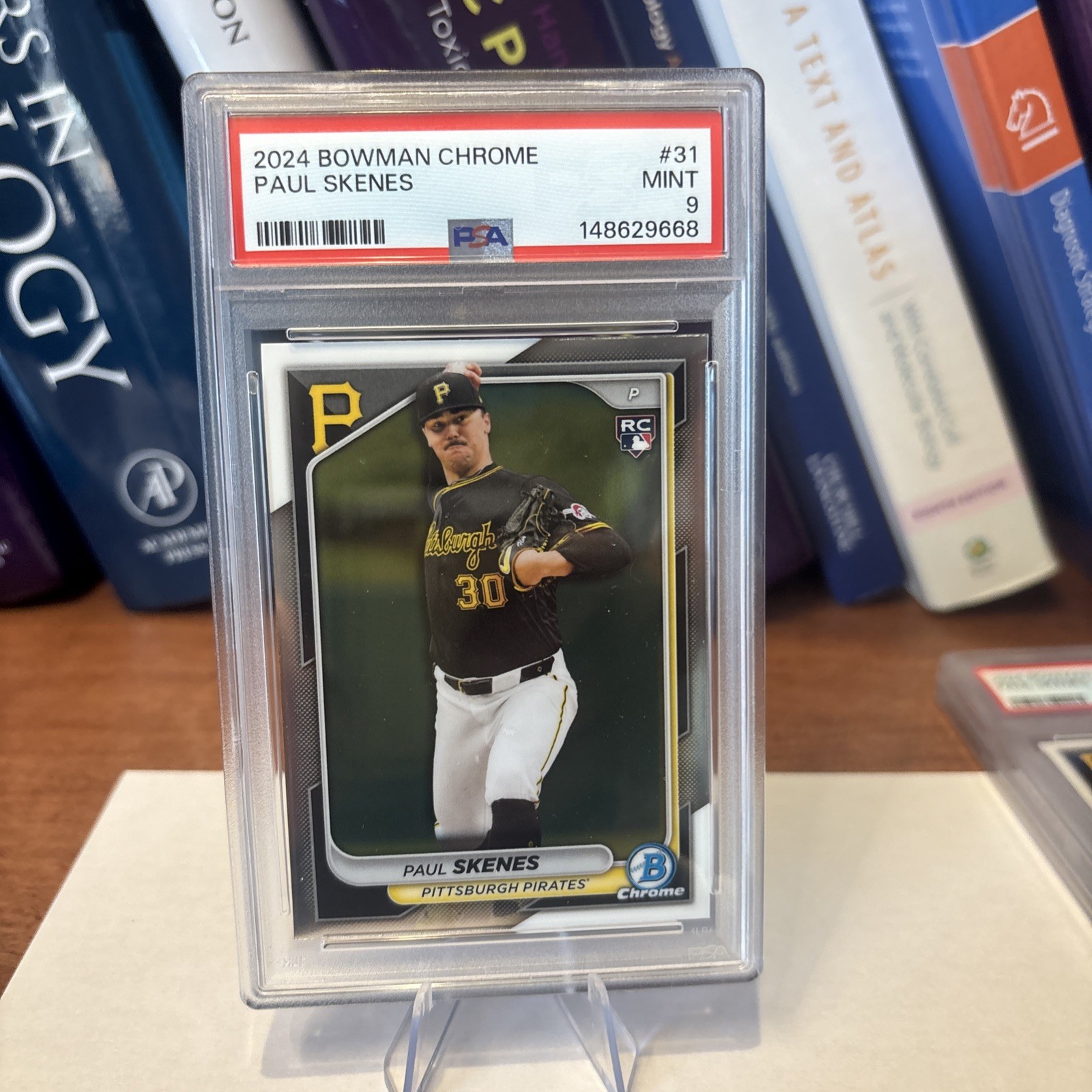 2024 Bowman Chrome - Paul Skenes #31 (RC) PSA 9