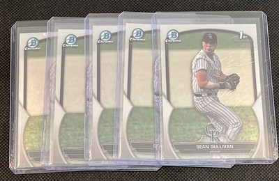 2024 1st Bowman Chrome SEAN SULLIVAN - Colorado Rockies (5X)