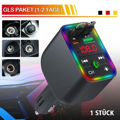 Auto Bluetooth Adapter Typ-C USB Auto Ladegerät MP3 Musik Player Auto Adapter