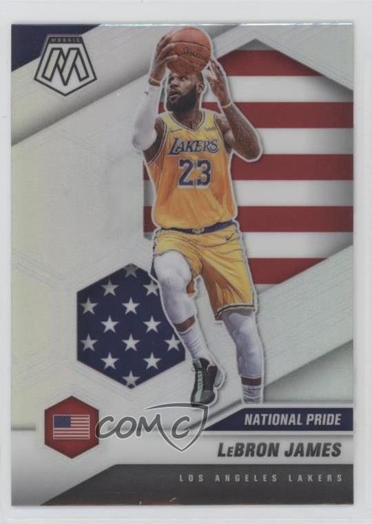 2020-21 Panini Mosaic National Pride Silver Prizm LeBron James #247