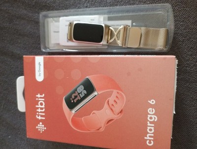 Fitbit Charge 6 Fitness Tracker,  NEU Mit extra Metallarmband NEU 179EUR