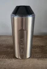 VINGLACE Wine/Champagne Stainless Steel Chiller Insulator Platinum