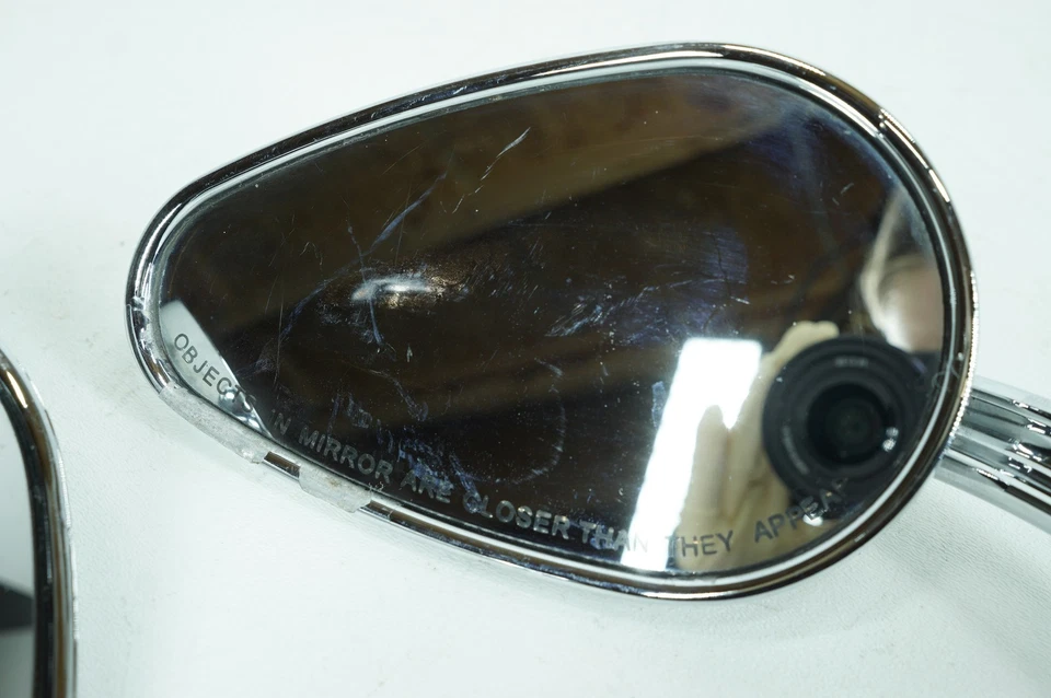 Espejo retrovisor izquierdo derecho Harley Softail Heritage 2004 FLSTCI fabricante de equipos originales 92096-05 Foto 3 de 4