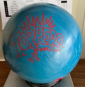 Torpedo Direct Hit Bowling Ball | eBay