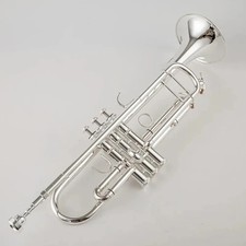 Japan 9335 Professional Trumpet Flat B Tone Brass Silvering Trumpet with case