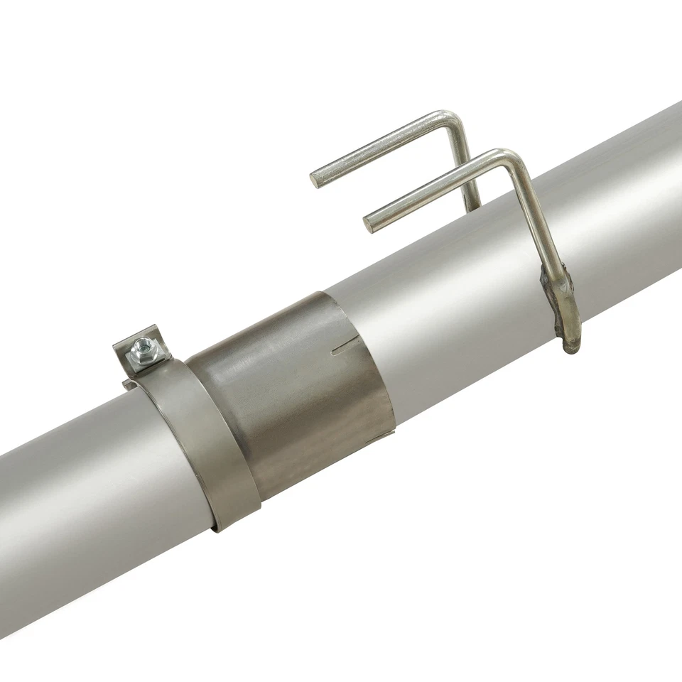 For 2011-2017 Ford F250 F350 F450 6.7L Turbo 4" Exhaust Pipe 409 Stainless Steel Foto 3 de 4