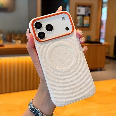Magsafe Water Ripple Magnet Case für Apple iPhone 17 16 15 Pro Max Plus Air