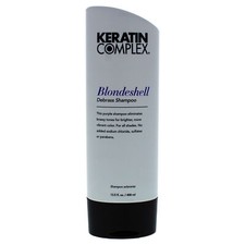 Keratin Complex Blondeshell Debrass Shampoo Eliminates Brassy Tones 13.5oz 400ml
