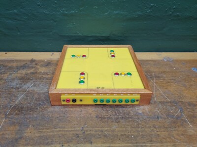 ELEKTRISCHES VINTAGE DISPLAY TEST SPRECHENDES STÜCK EX COLLEGE