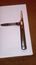 Antique Pre-1920 Miller Bros 2 Blade Smooth Bone English Jack Pocket Knife