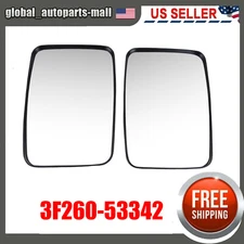 2X Rear View Mirror 3F260-53342 For Kubota M4900 M5700 M6800 M7040 M8200 M9000