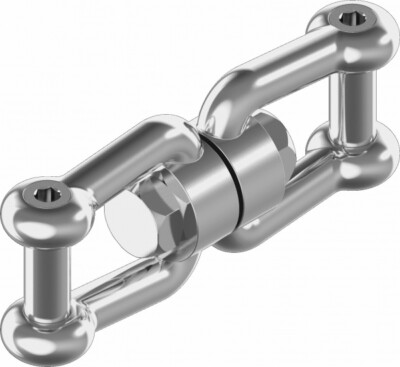 Ankerwirbel  Edelstahl A4  Gabel Gabel  ARBO-INOX 