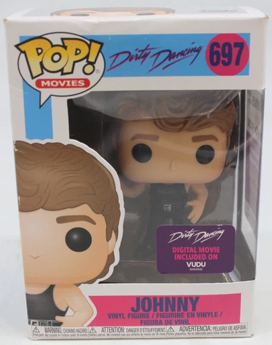 Funko POP! Movie Johnny Dirty Dancing Vinyl Figure 697 New 2018 Patrick Swayze