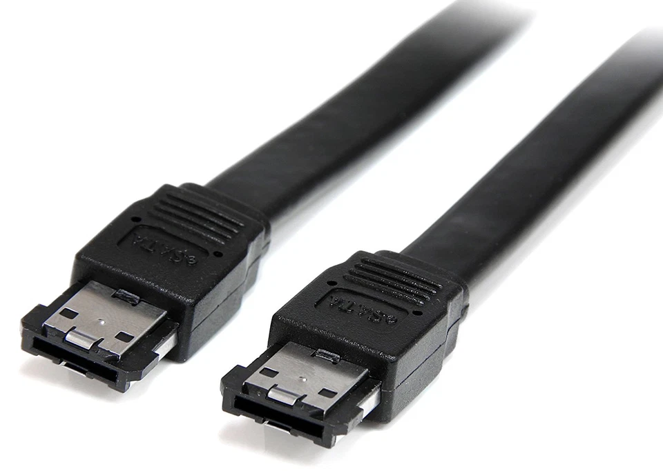 PTC 6FT eSATA to eSATA 7-Pin Shielded External Cable Cord Black for Hard Drives  - Image 2 of 2