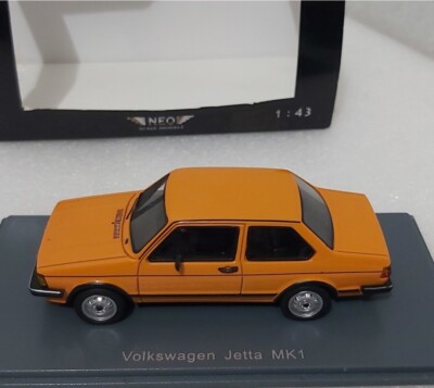 VW Volkswagen Jetta MKI 1980 Orange 1:43 Neo NEO43575 EXTREMELY