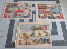 Lot of 3 For Better or For Worse Clipped Strips from Sunday comic 1982