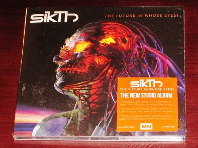 SikTh: The Future In Whose Eyes? CD 2016 MN / Peaceville Records UK Digipak NEW
