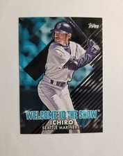 2022 Series 1 Welcome to the Show Black #WTTS-9 Ichiro /299 - Seattle Mariners!
