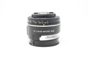 Used Sony DT 30mm F2.8 Macro lens SAM for Sony A mount (Boxed SH38602)