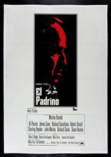 THE GODFATHER ✯ CineMasterpieces EL PADRINO SPANISH ORIGINAL MOVIE POSTER 1972