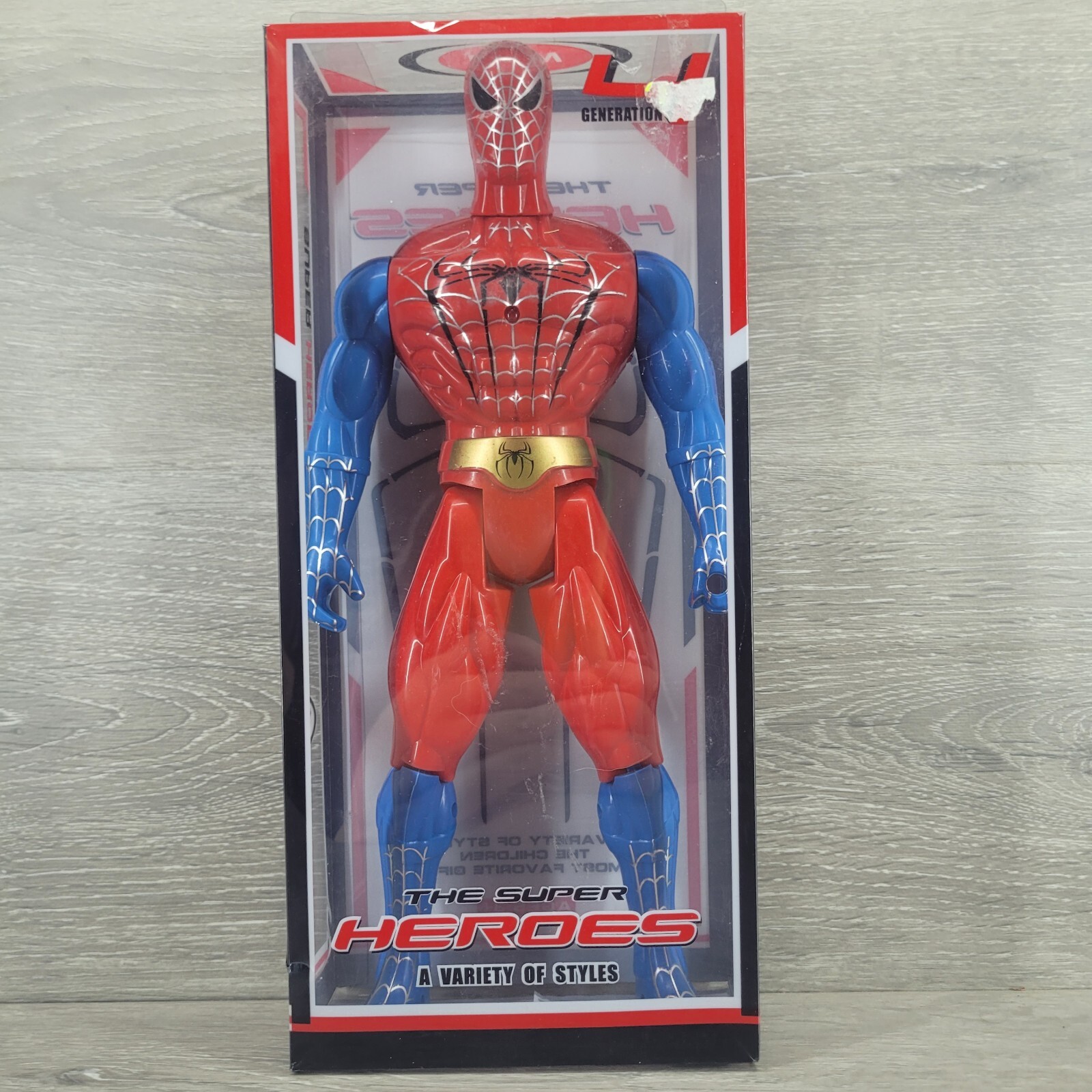 The Super Heroes Spiderman Action Figure Marvel DC