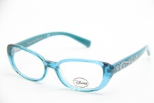 DISNEY 3E 2006 1573 TRANSPARENT TURQUOISE AUTHENTIC EYEGLASSES FRAMES 46-15