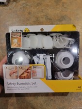 Safety First 46 Piece Safety Essentials Set Baby Proofing Child Locks Latch