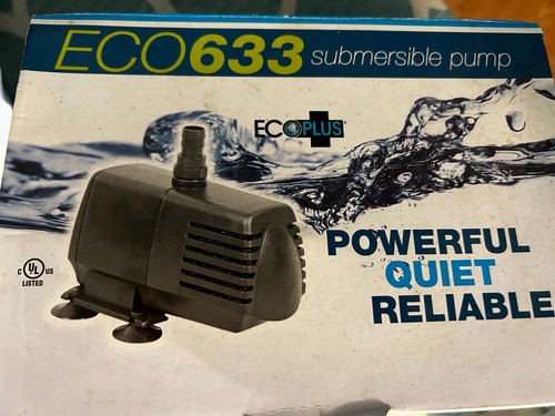 EcoPlus Eco 396 Fixed Flow Submersible or Inline Water Pump 396 GPH