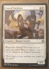 Paired Tactician - Zendikar Rising - MTG - Uncommon - #31 - Great Condition !