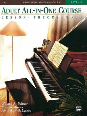 Alfred's Basic Adult All-in-One Course, Book 3 Piano